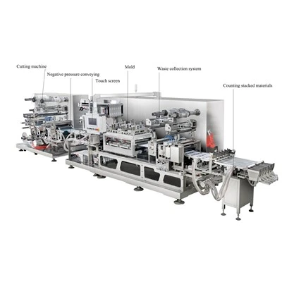 High-Speed Teeth Whitening Making And 4 Side Packing Machine